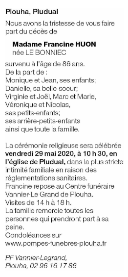 Image Annonce nécrologique