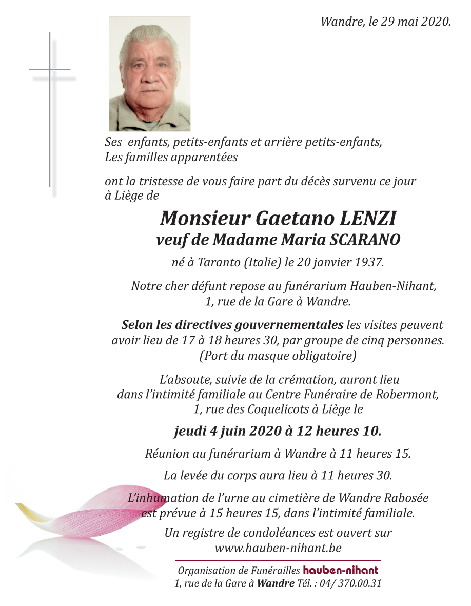 Image Annonce nécrologique