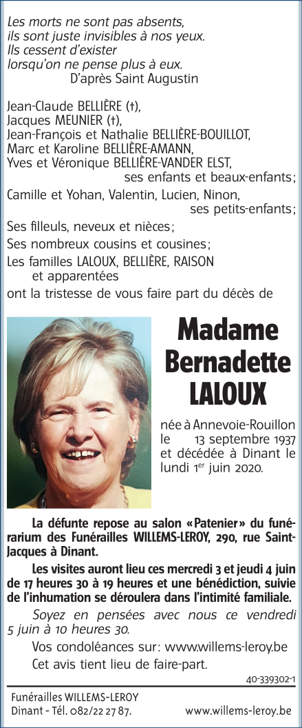 Image Annonce nécrologique