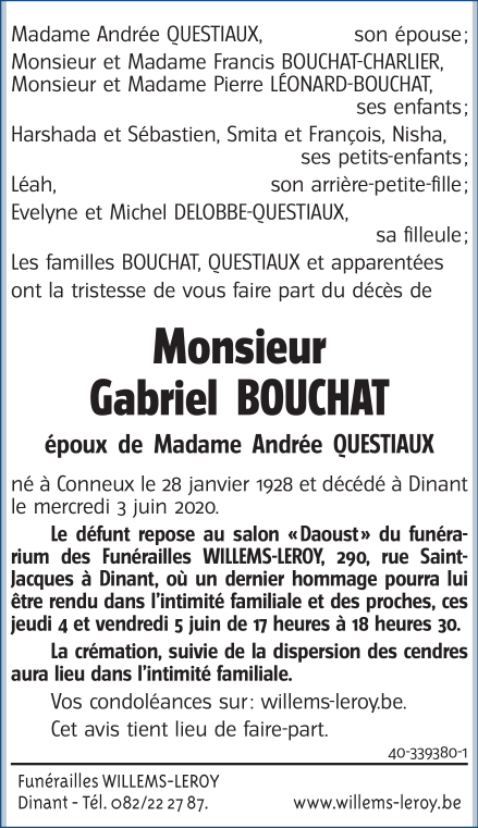 Image Annonce nécrologique