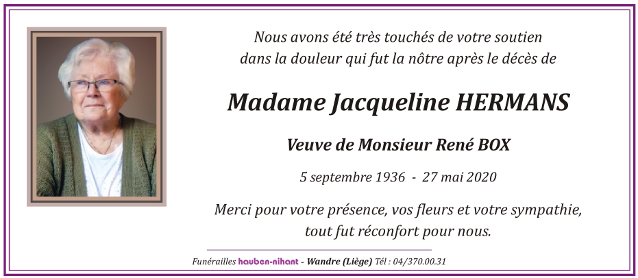 Image Remerciement