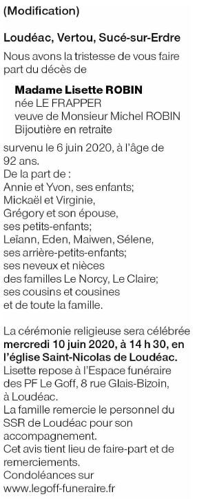 Image Annonce nécrologique