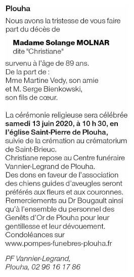 Image Annonce nécrologique
