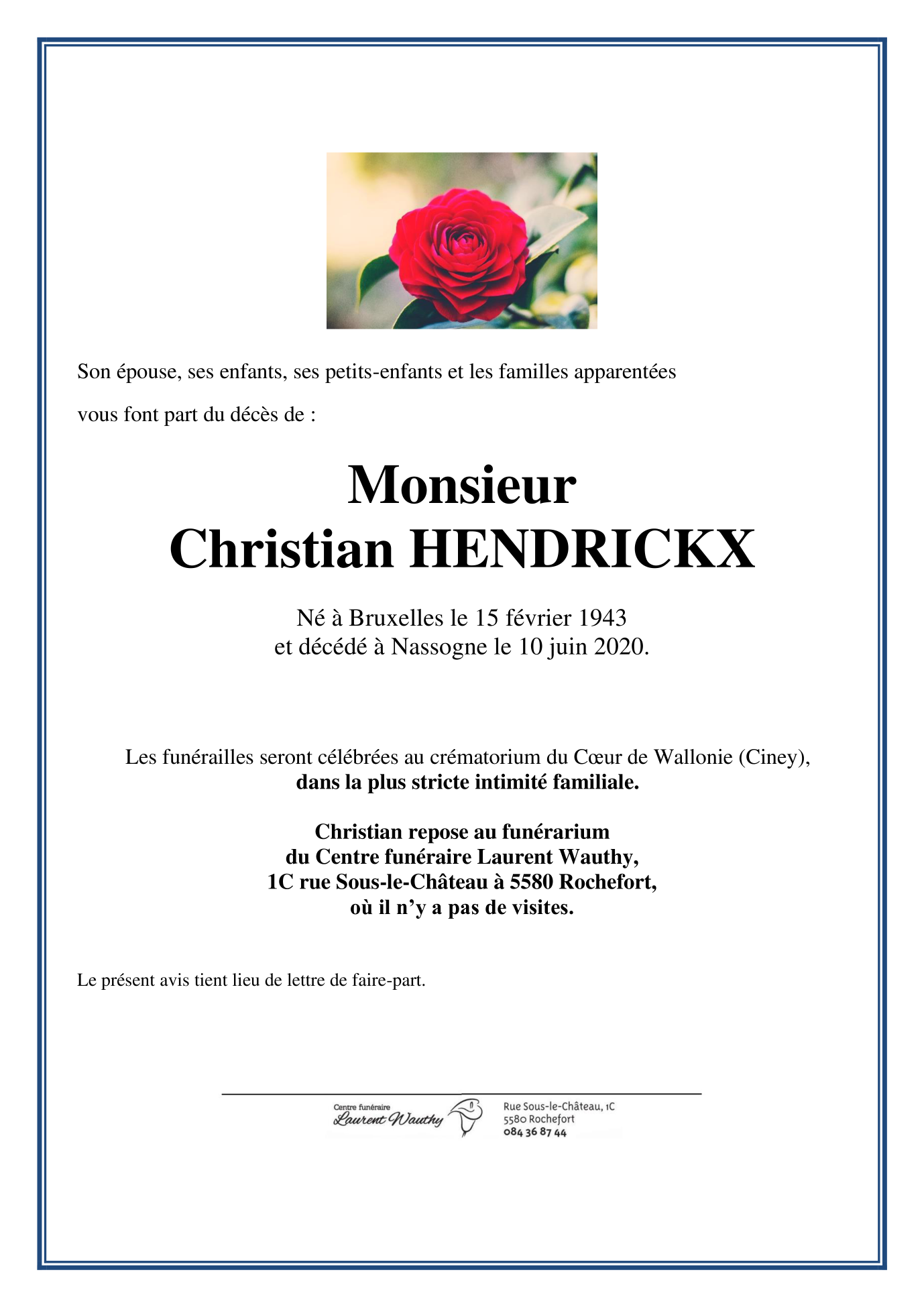 Image Annonce nécrologique