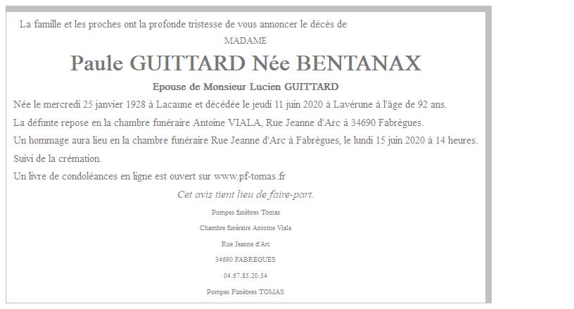 Image Annonce nécrologique