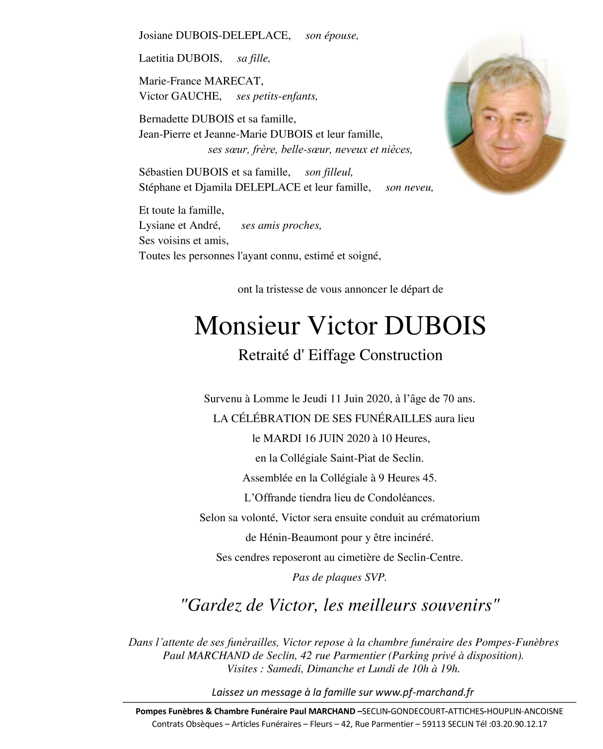 Image Pour voir le faire-part de Victor CLIQUEZ-ICI