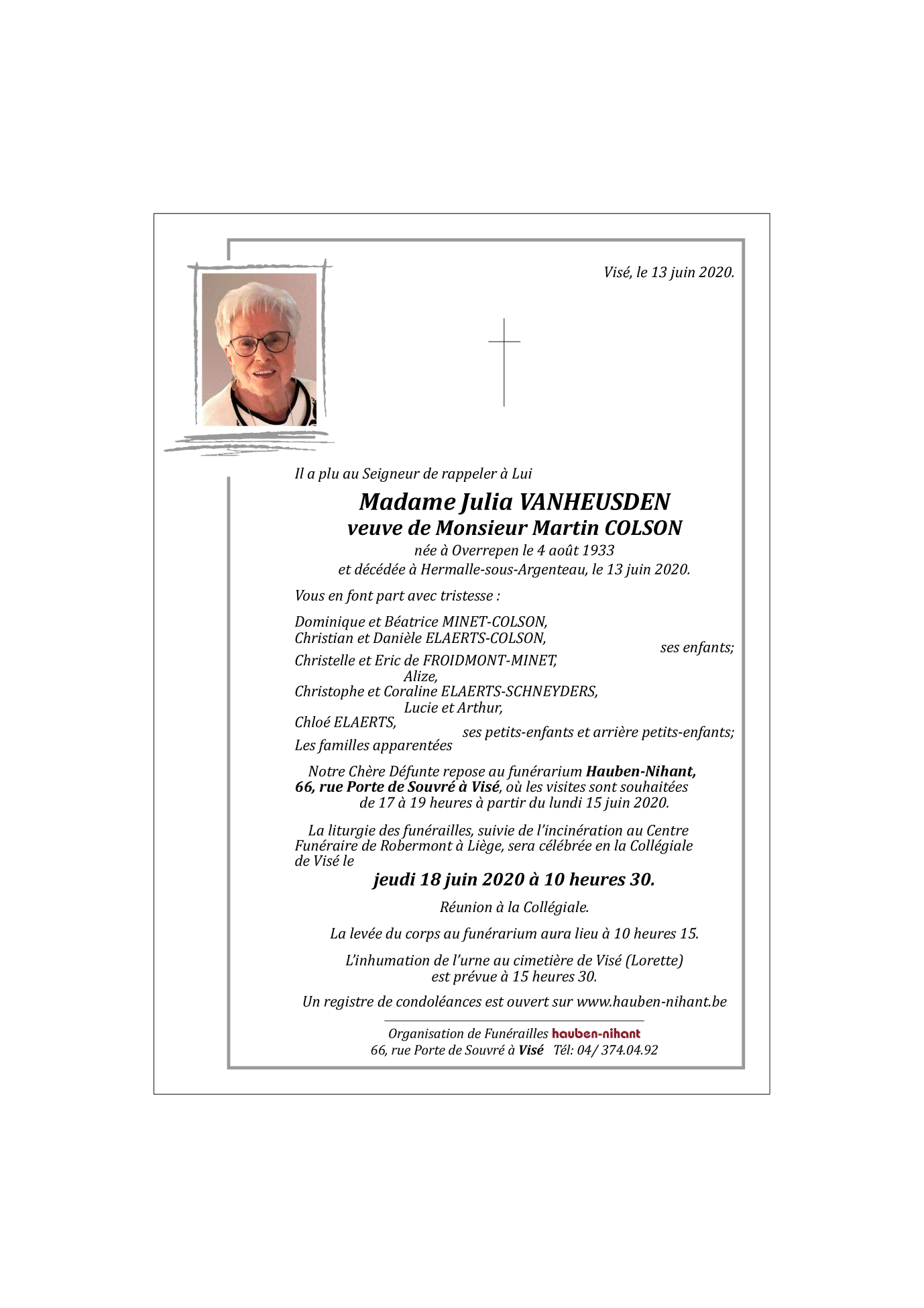 Image Annonce nécrologique