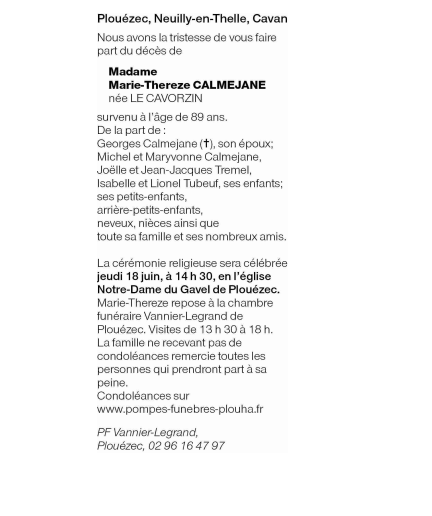 Image Annonce nécrologique