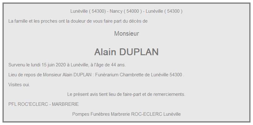 Image Annonce nécrologique