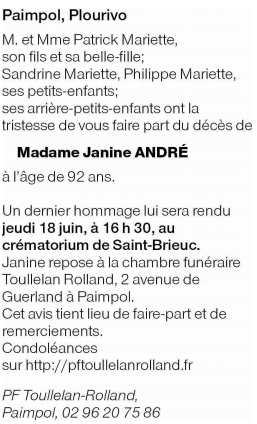 Image Annonce nécrologique