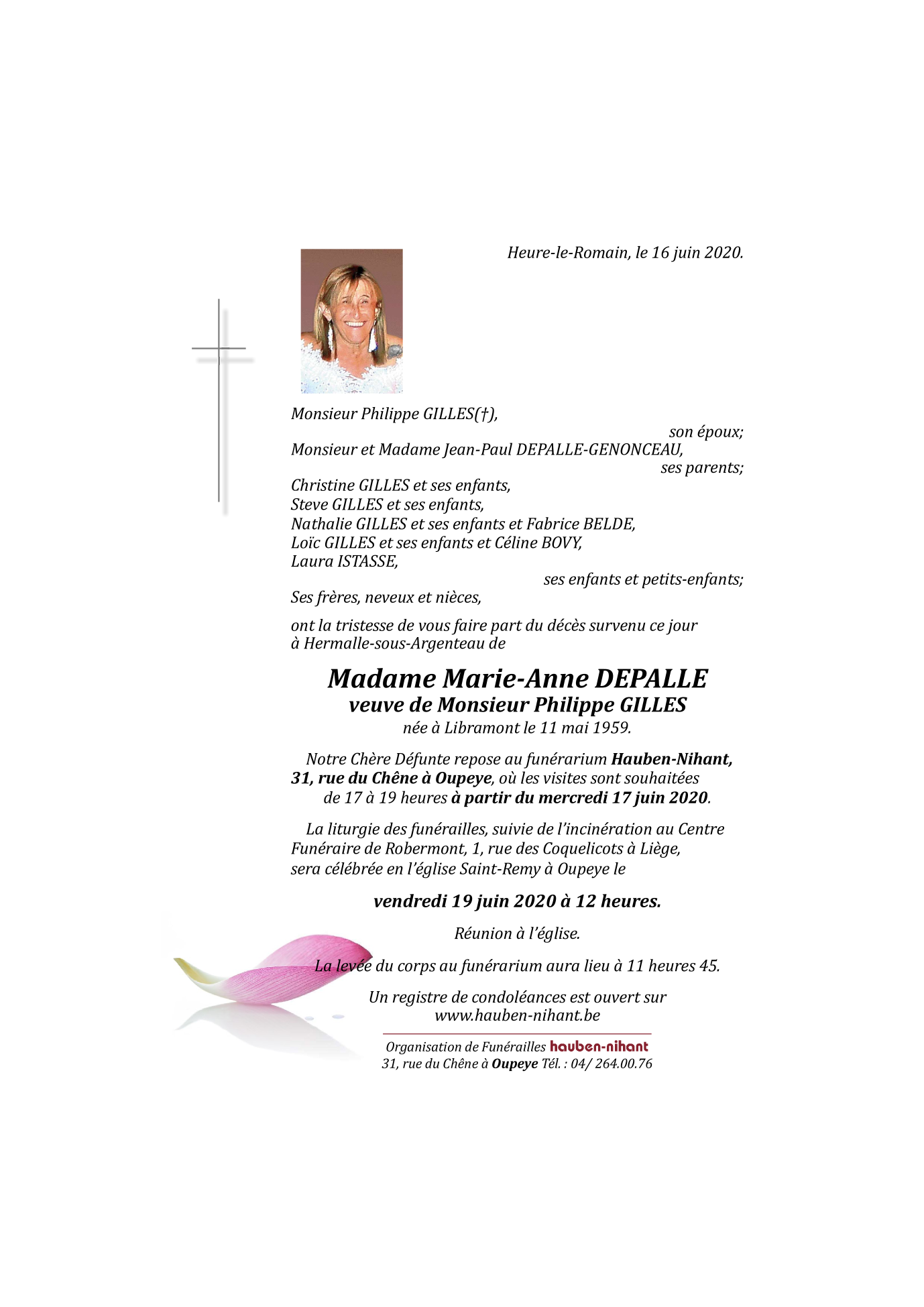 Image Annonce nécrologique