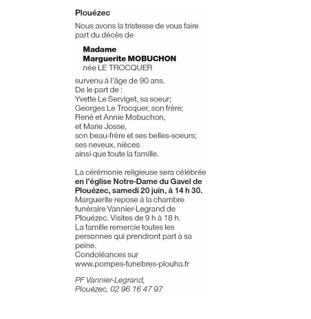 Image Annonce nécrologique
