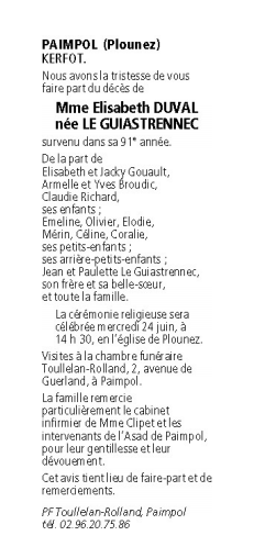 Image Annonce nécrologique