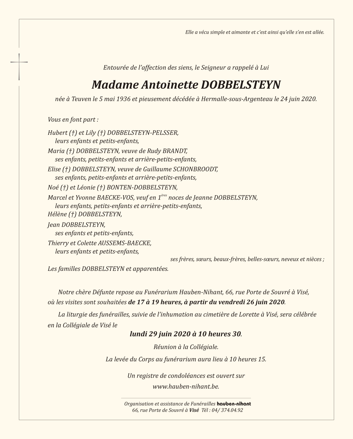 Image Annonce nécrologique