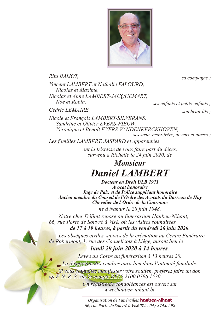 Image Annonce nécrologique