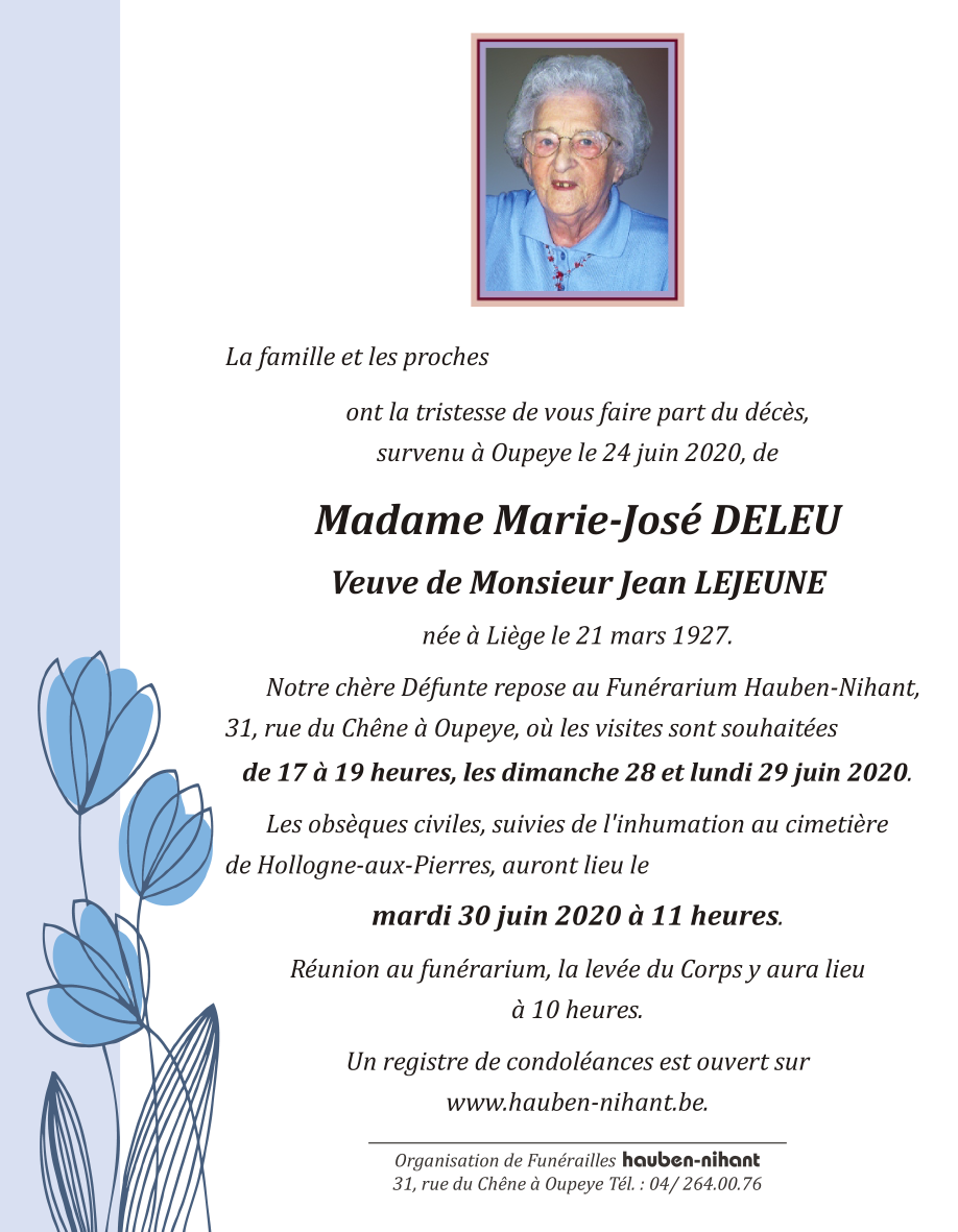Image Annonce nécrologique