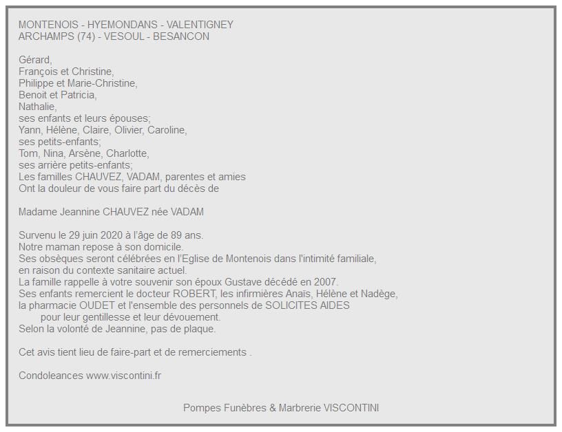 Image Annonce nécrologique