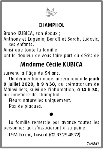 Image Annonce nécrologique