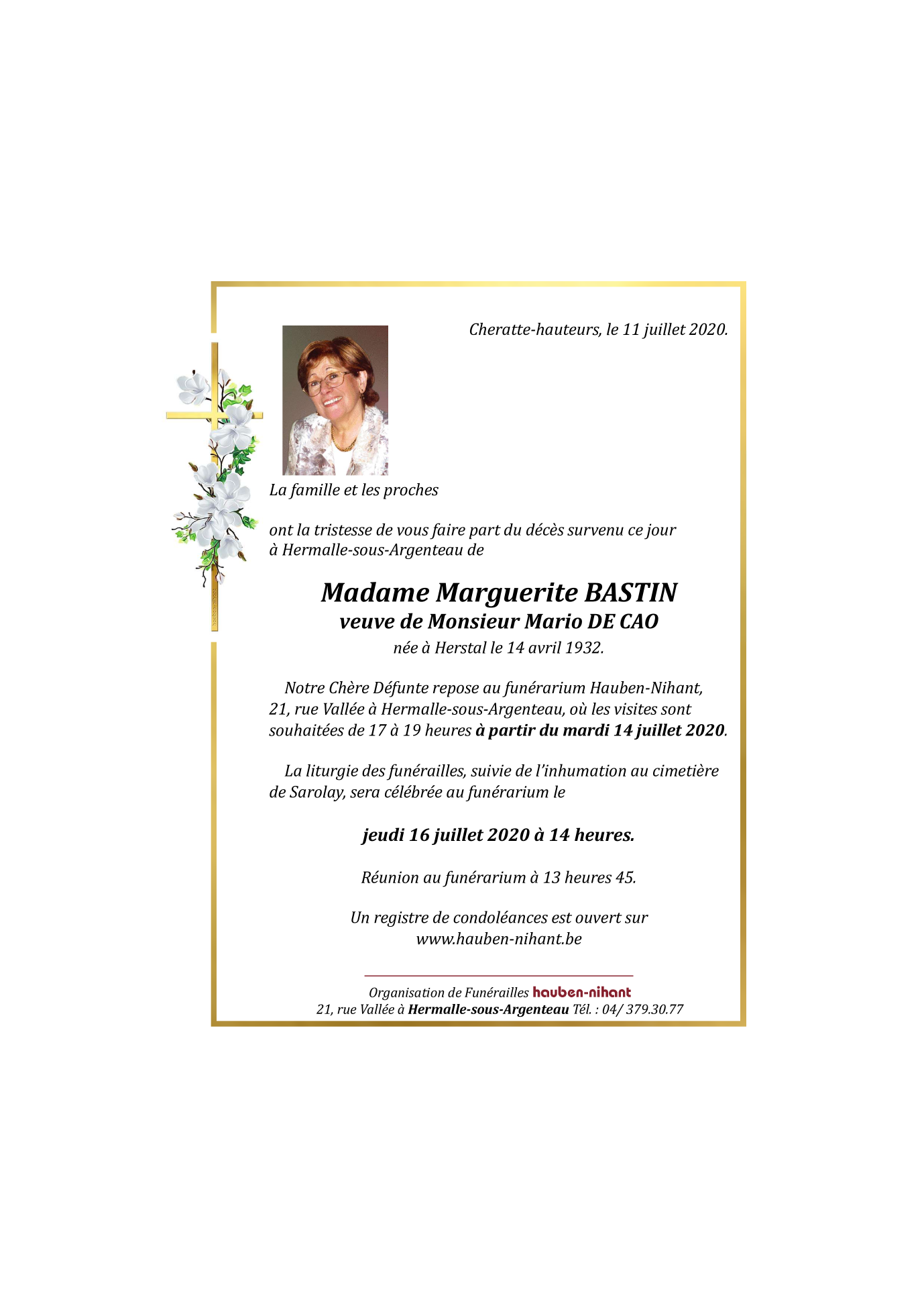 Image Annonce nécrologique