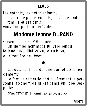 Image Annonce nécrologique