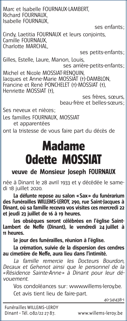 Image Annonce nécrologique