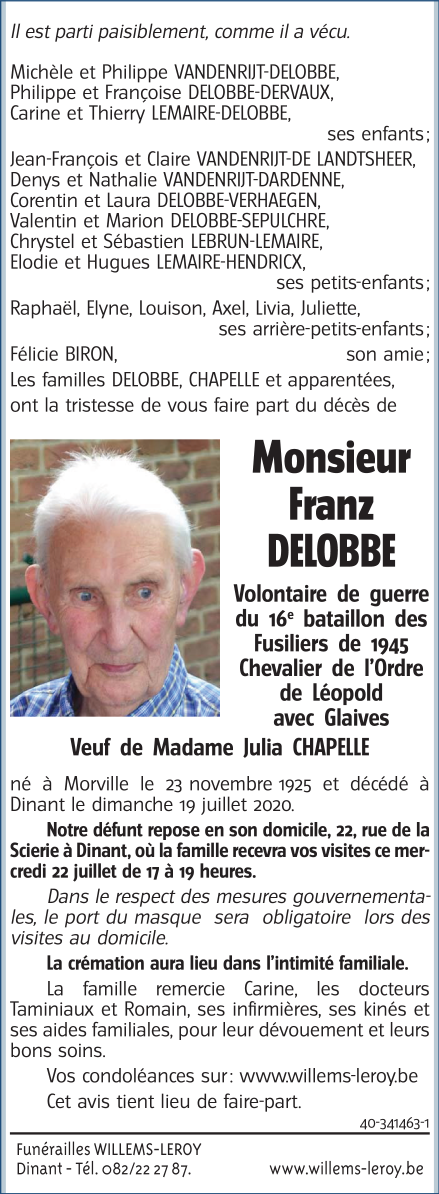 Image Annonce nécrologique