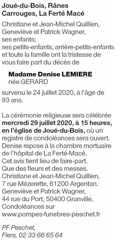 Image Annonce nécrologique