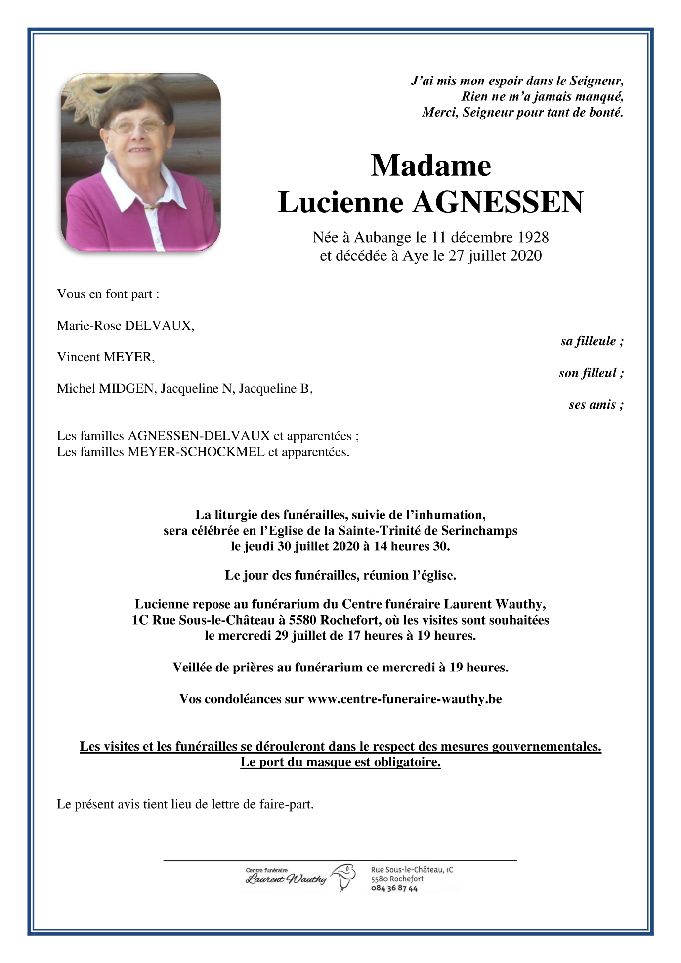 Image Annonce nécrologique