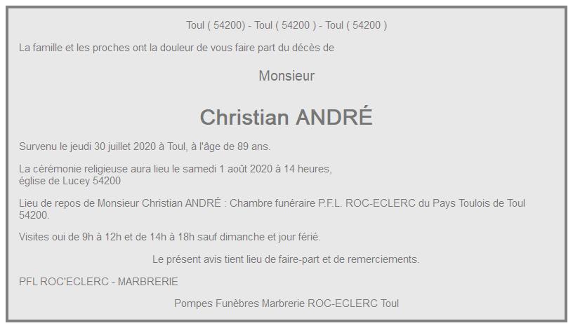 Image Annonce nécrologique