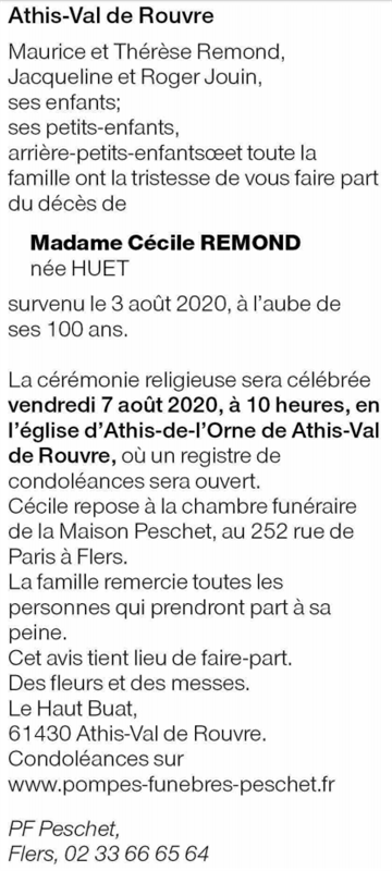 Image Annonce nécrologique