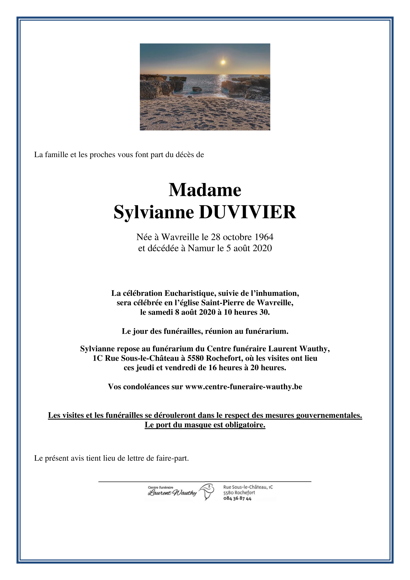 Image Annonce nécrologique