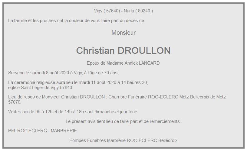 Image Annonce nécrologique