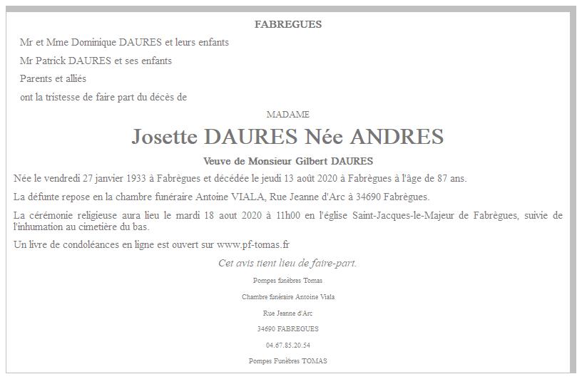 Image Annonce nécrologique