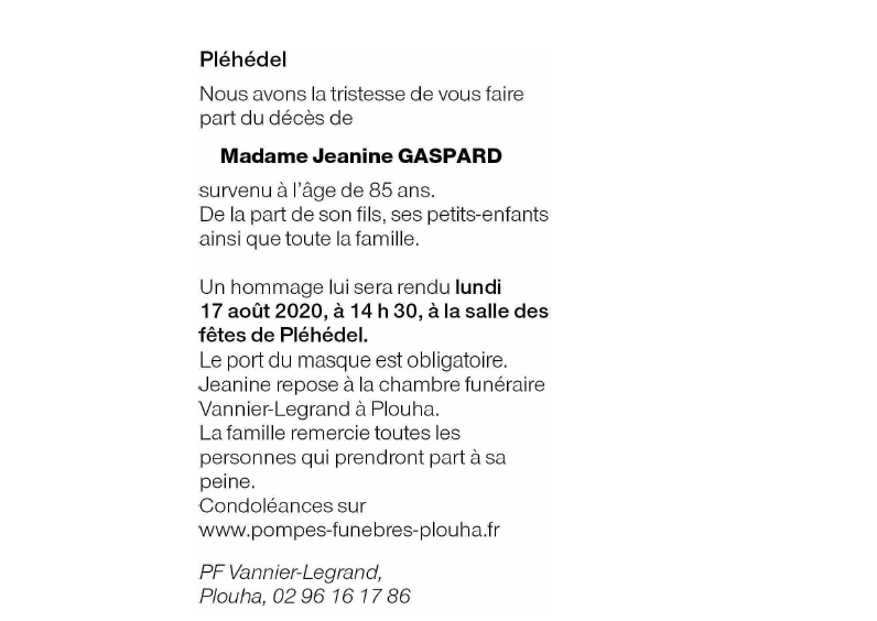 Image Annonce nécrologique