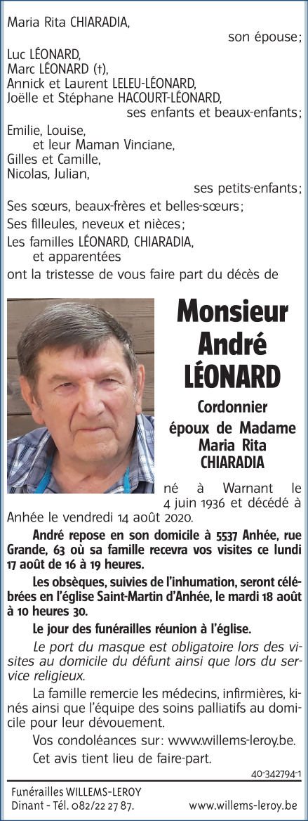 Image Annonce nécrologique