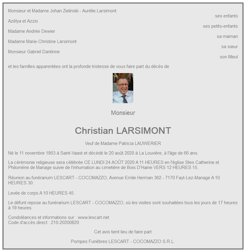Image Annonce nécrologique