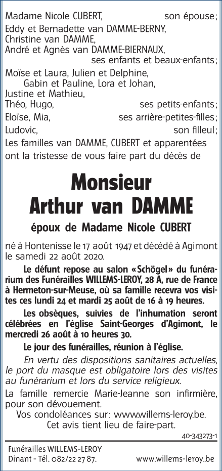 Image Annonce nécrologique