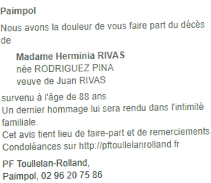 Image Annonce nécrologique