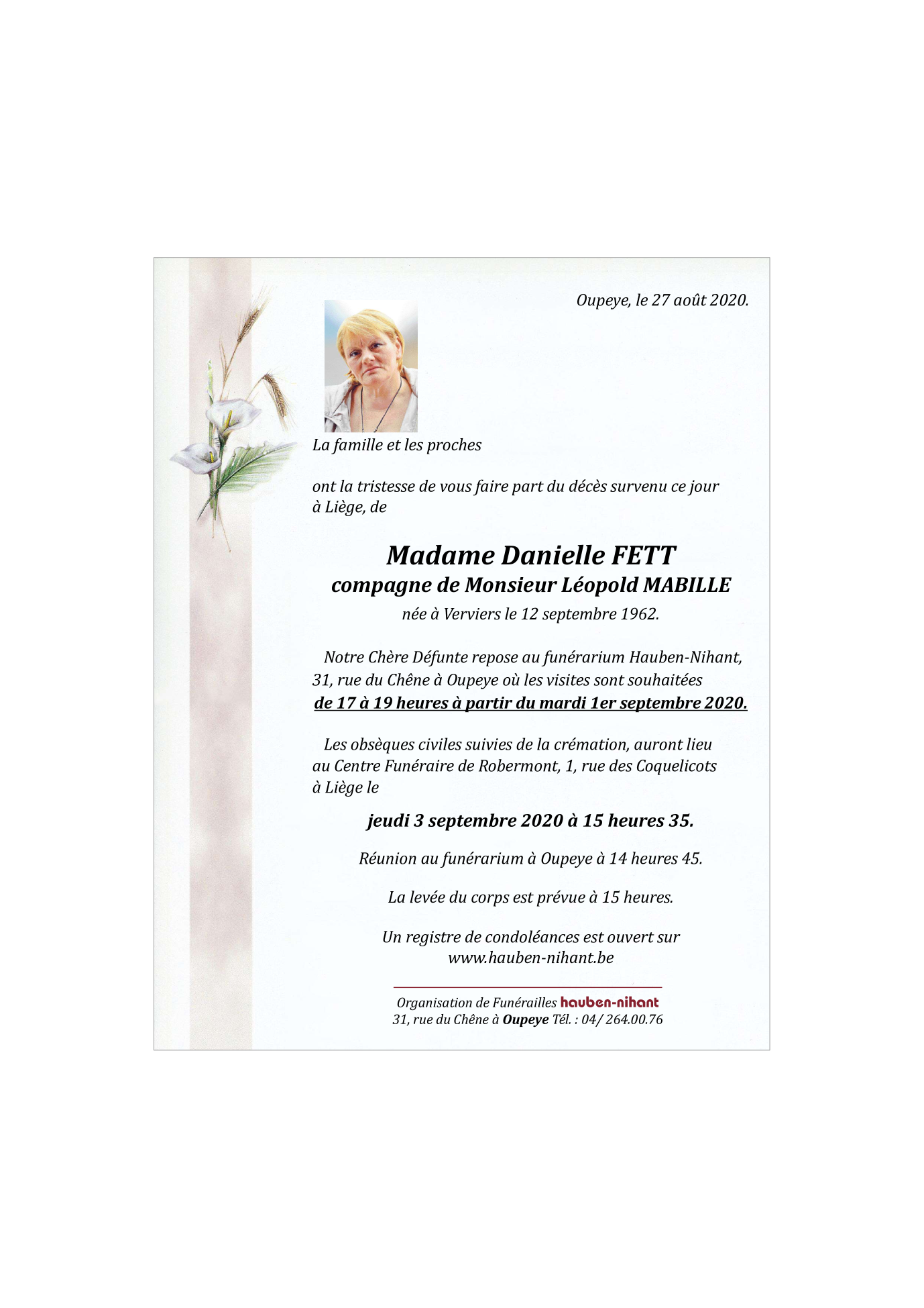 Image Annonce nécrologique