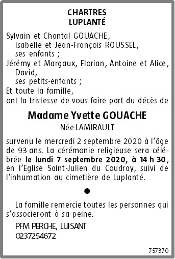 Image Annonce nécrologique