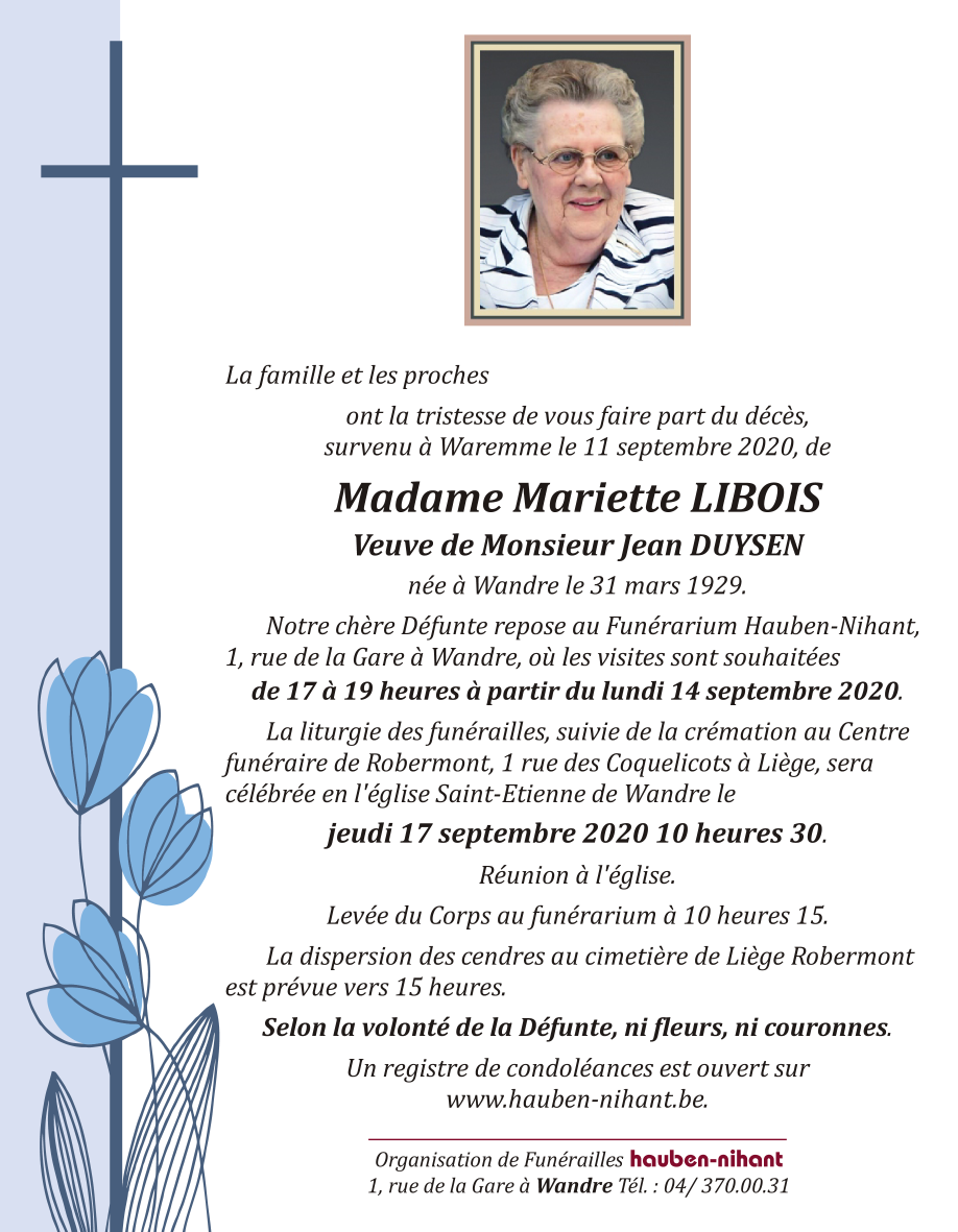 Image Annonce nécrologique