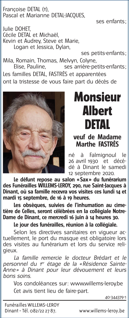 Image Annonce nécrologique