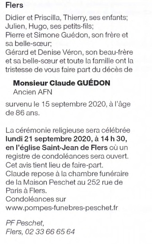 Image Annonce nécrologique
