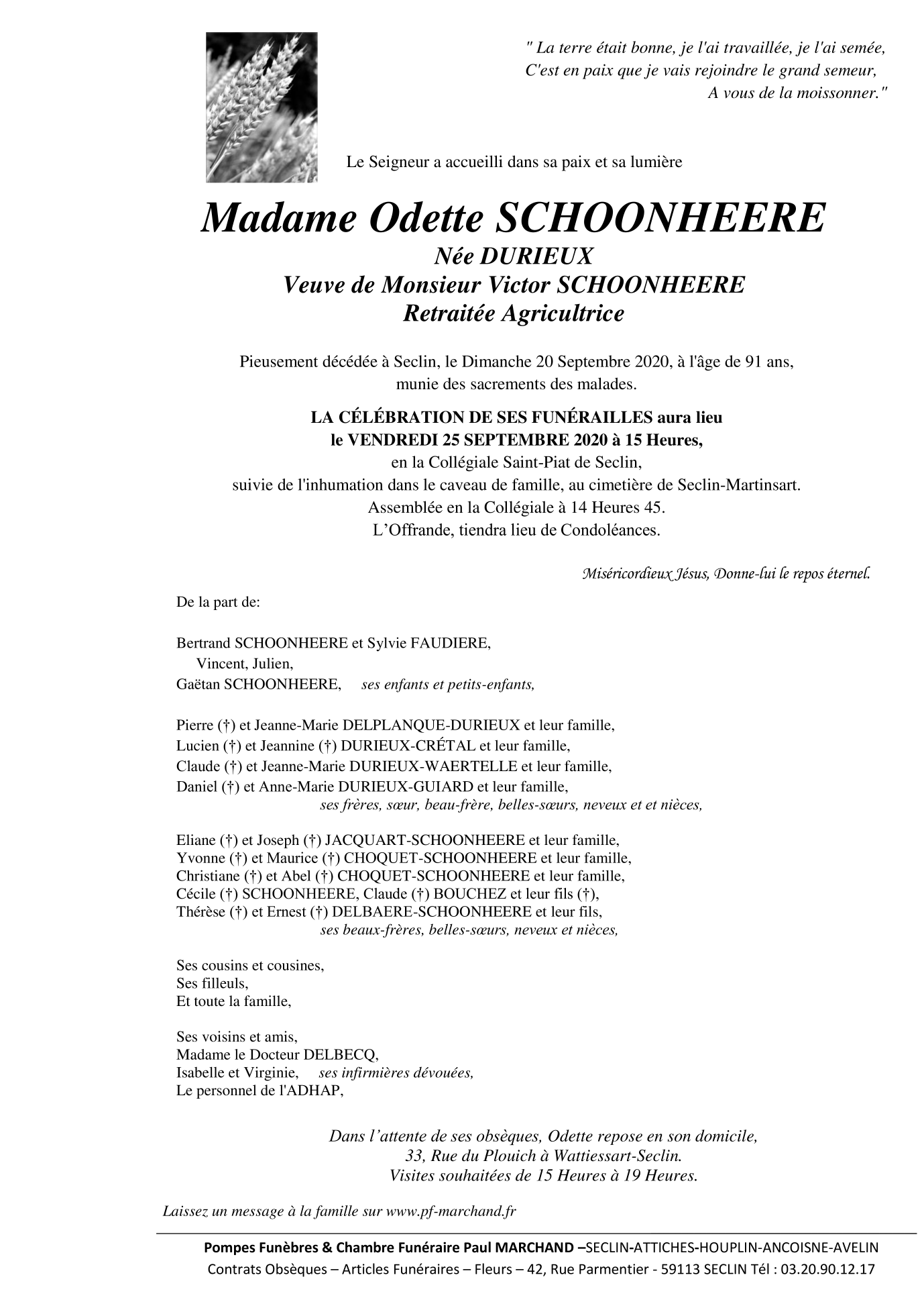 Image Pour voir le faire-part d'Odette CLIQUEZ-ICI