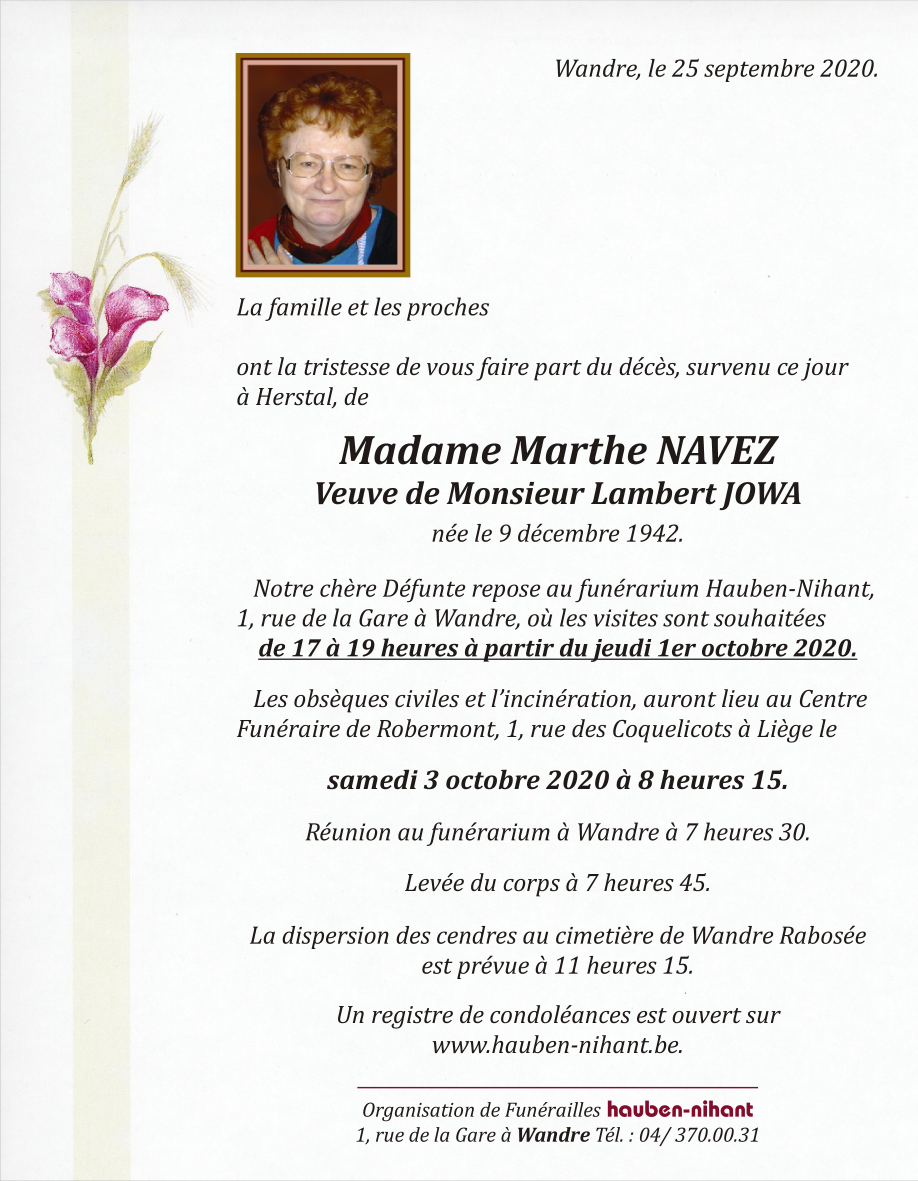 Image Annonce nécrologique