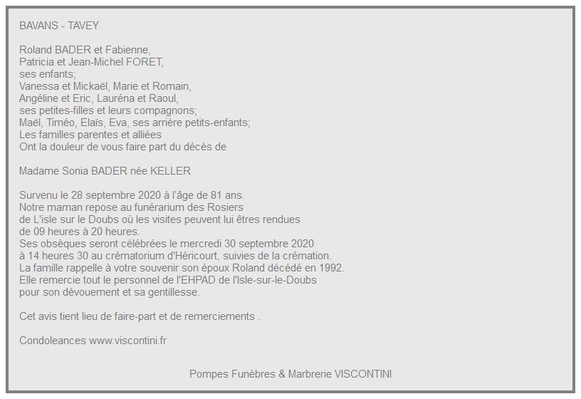 Image Annonce nécrologique