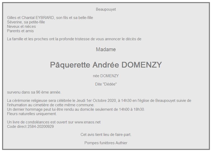 Image Annonce nécrologique