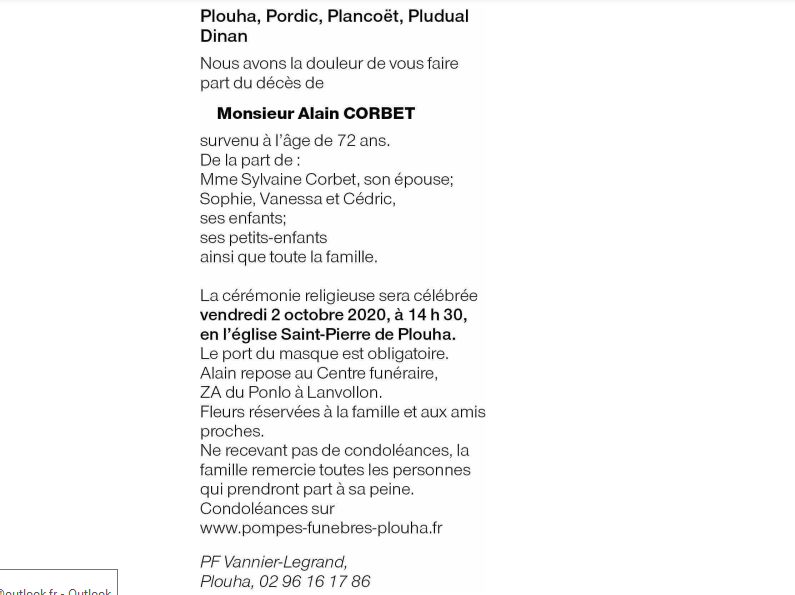 Image Annonce nécrologique