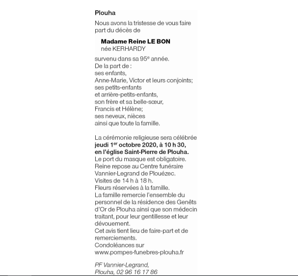Image Annonce nécrologique