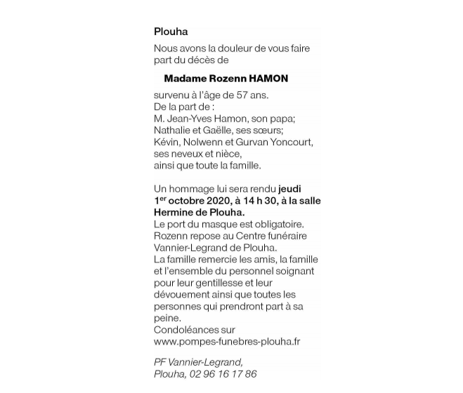 Image Annonce nécrologique